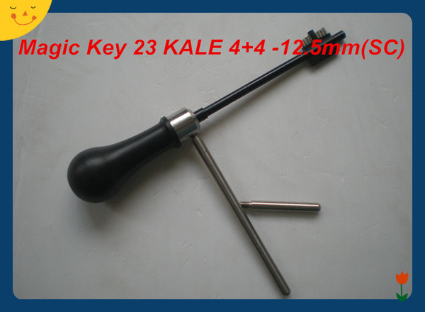 free shipping NEW ARRIVAL high quality Magic Key 23 KALE 4+4 - 12.5 mm (SC) decoder and pick tool locksmith tools