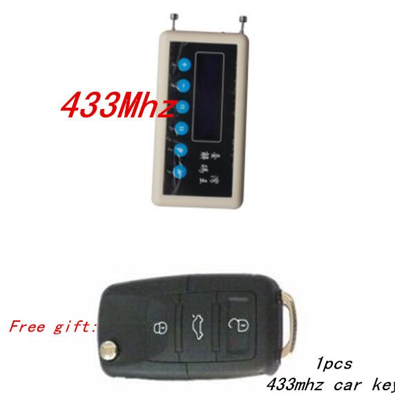 433Mhz Remote Control Signal Detector wireless remote key decoder scanner + A023 pair cloning Car Key Remote Control