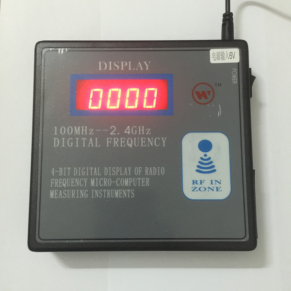 PWcar 100mhz-1000mhz remote control frequency counter scanner 100mhz-1ghz digital frequency detector radio frequency indicator