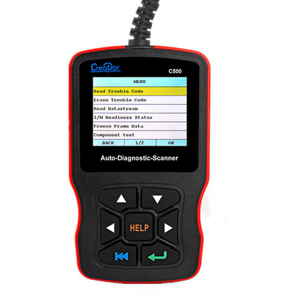 Creator C500 Code Reader Diagnostic Scanner for OBDII / EOBD / BMW/ Honda/ Acura