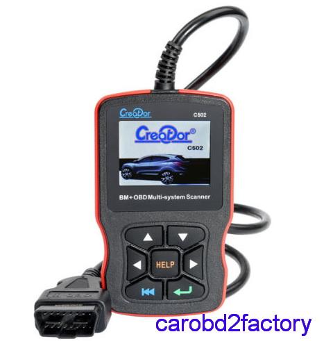 New Arrival--- MB Creator C502 for BENZ & OBDII/EOBD Multi-system Scanner Replace Icarsoft i980 with DHL Free Shipping