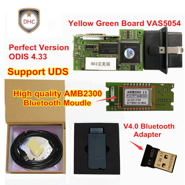 2018 Newest Full Chip VAS 5054A +OKI chip +More Stable Bluetooth AMB2300 Moudle vas 5054A ODIS 4.33 Support UDS Protocol