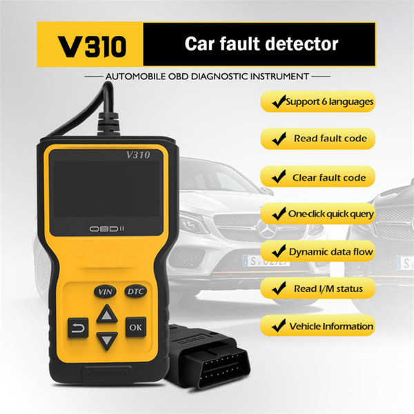 Creader V310 Full OBD2 OBDII Code Reader Scan tools OBDII 2 Car Diagnostic tool Scanner Check Engine Light Trouble Codes