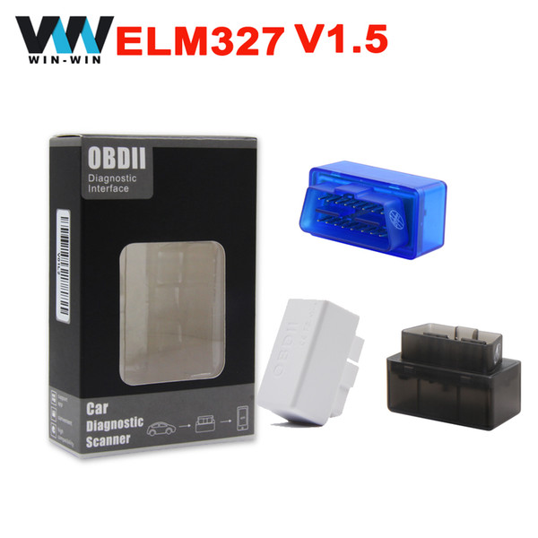 Support 12 languages Super Mini ELM327 Bluetooth v1.5 OBDII obd2 Scanner ELM 327 OBD2 diagnostic scanner for Android Torque/PC