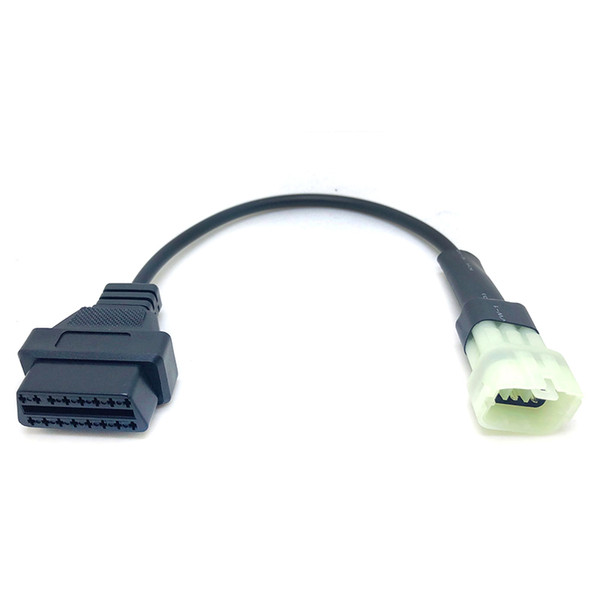 6 pin to obd 16 pin adapter cable for TuneECU software to Motorcycle motorbikes ECU 6pin cable