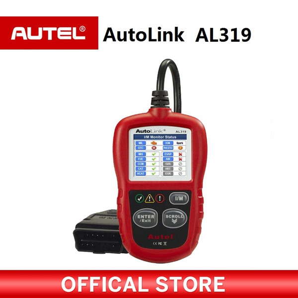 Autel AutoLink AL319 Auto Diagnostic Tool OBD2 Code Reader autel al319 scanner automotriz read and erase code PK elm327 ML319