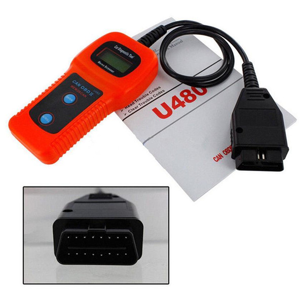 U480 Obd2 Obdii Obd-ii Memo Scan Memoscan Lcd Car Auto Truck Diagnostic Scanner Fault Code Reader Scanners Tool