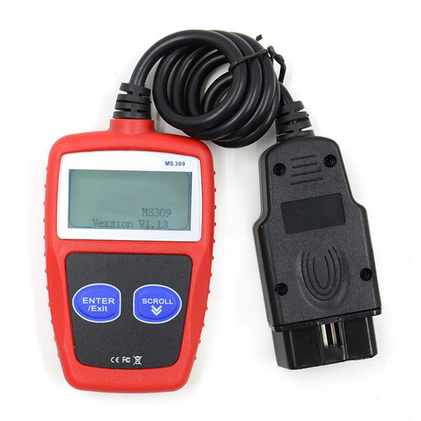 Full Scanner Engine Code Reader MS309 CAN BUS OBD2 Creader 3001 Scanner Automotive Car DiagnosticTool With Digital LED Dispaly