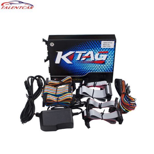 New Arrival KTAG V7.020 SW V2.23 Master Version 2.23 K TAG 7.020 No Token Limited For Car Truck K-TAG Auto ECU Programming Tool Code Reader