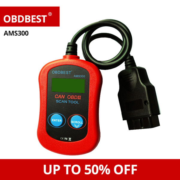 OBDBEST AMS300 OBDII&CANBUS Code Reader Support all Protocols OBD OBD 2 Diagnostic tool Scanner