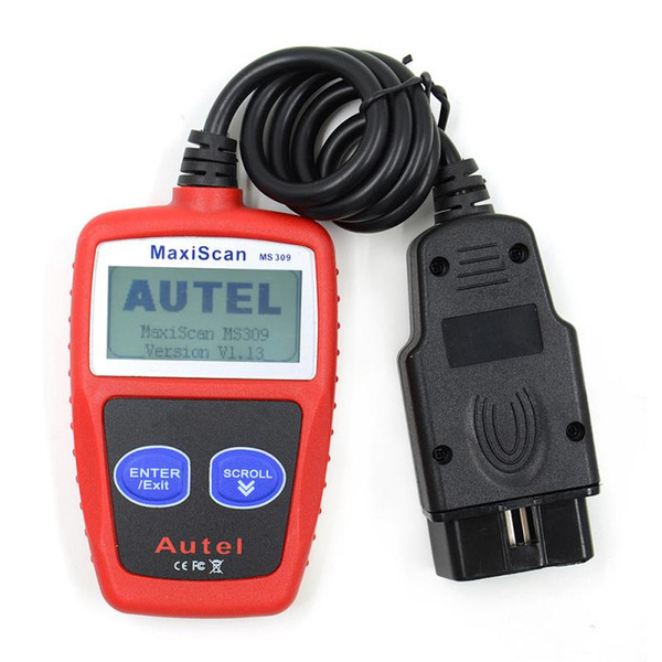 Universal MS309 CAN BUS OBD2 Reader Scanner Auto Diagnostic Tools Kits Car Automotive Code Reader MaxiScan Autel Car Tester PTCS