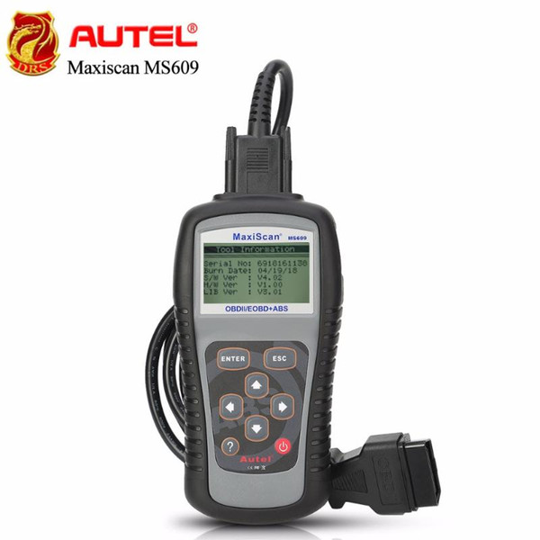 Autel Maxiscan MS609 OBD2 Scanner Auto Code Reader Full OBDII Diagnostics Tool ABS Automobile Tools Advanced of MS509 & AL519