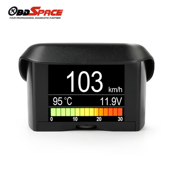 Multi-Function Car OBD Driving Computer Digital Display Speedometer Coolant Temperature Gauge OBD2 Fault Code Reader