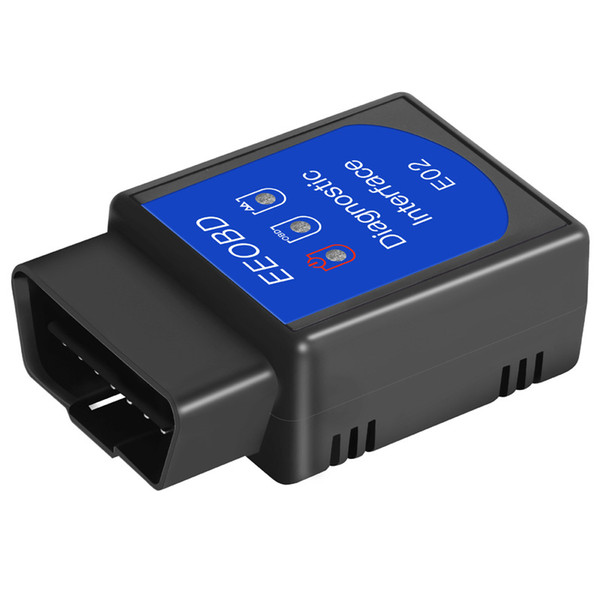 New Arrivel ELM327 obd2 Bluetooth scanner elm 327 obd 2 Bluetooth 3.0 auto diagnostic scanner for android/PC/ code reader e02