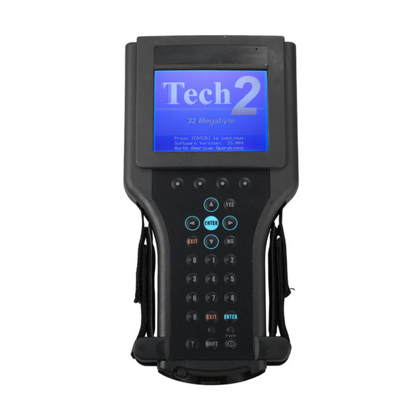 High Performance For G m Tech 2 Scanner for Gm Diagnostic Tool G-M Tech2 with Free DHL Shipping With black plastic box