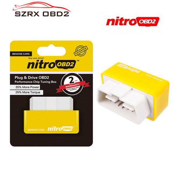 2018 New Your Own Driver! Car Chip Tuning Performance Box NitroOBD2 EcoOBD2 Plug&Driver OBD2 Interface NITRO OBD2 ECO