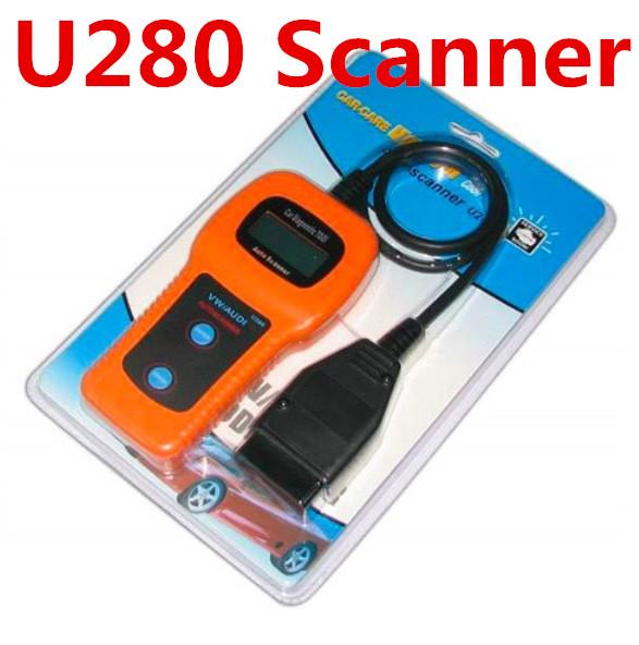 U280 Memo Scanner Code Readers CAN VW AUDI Automotive Engine Fault Diagnostic Analyzer Tool Code Readers Scan Tools