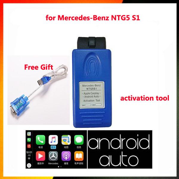 for Mercedes-benz NTG5s1 NTG5 s1 Carplay&Android Auto OBD Activator Tool For Iphone5/6/7/8 for mb star c4 Carplay