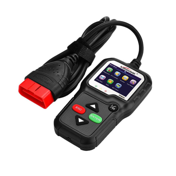 KONNWEI OBD2 KW680 Car Diagnostic Tool OBD2 Automotive Scanner Better AD410 Engine Fault Code Reader Scan Tool OBD 2 Autoscann