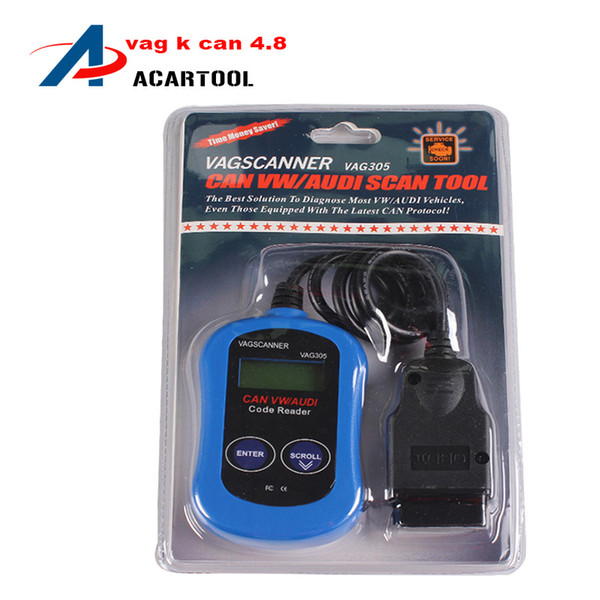 2018 Newest VAG305 OBD2 OBDII Code Reader Auto Scanner For Volkswagen Audi VW Diagnostic Scan Tool Engine Fault Finder