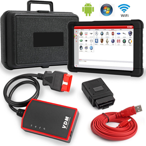 UCANDAS VDM V3.9 Wifi OBD2 Diagnostic Tool Scanner Full System Multi-Languages