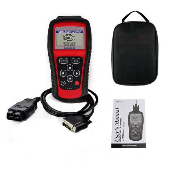 MS509 Vehicle Diagnostic Tool OBD2 OBDII LCD Scantool Auto Truck Diagnostic Scanner Computer Vehicle Fault Code Reader Scan