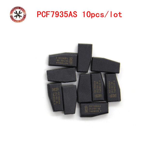 Wholesale- PCF7935AS PCF7935 SOT385 7935AA Transponder chips 7935 Chips (10pcs/lot) can match with CN900 free shipping