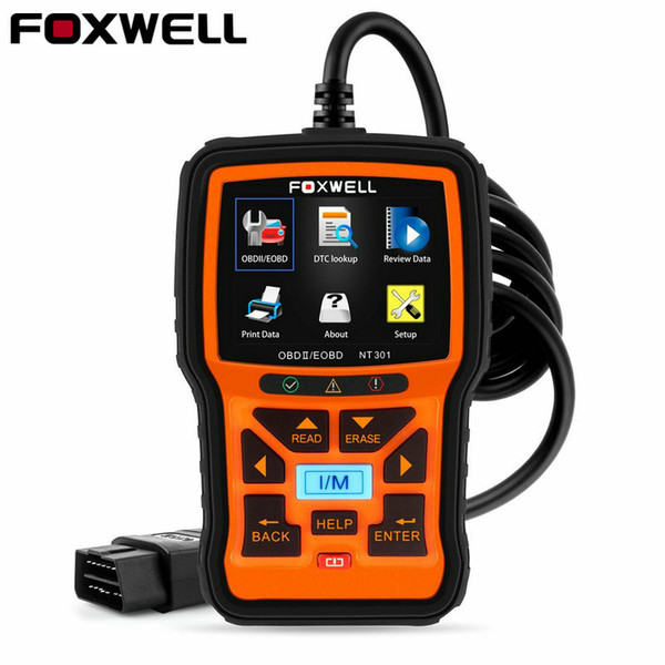 Foxwell NT301 OBD OBD2 Engine Car Code Reader Diagnostic Tool Multi-languages Universal OBD 2 Scan Tool odb 2 Automotive Scanner