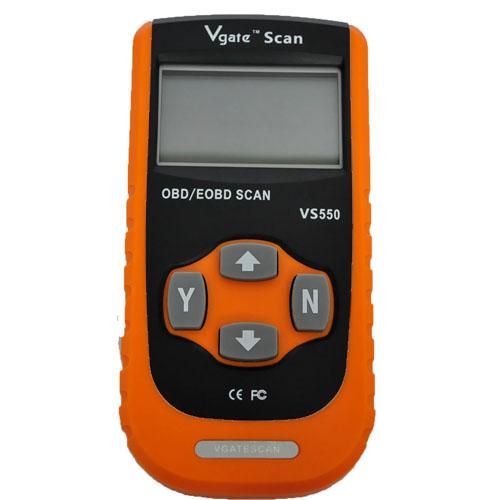 Original Vgate VS550 OBD 2 EOBD OBD2 OBDII Super Scan Tool VS 550 Live Engine Data Stream