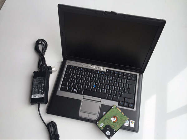 Top Lastest MB C4 Soft-ware hdd 320 hard disk Fit in D630 laptop for mb C4 car and truck diagnosis SD Connect C4