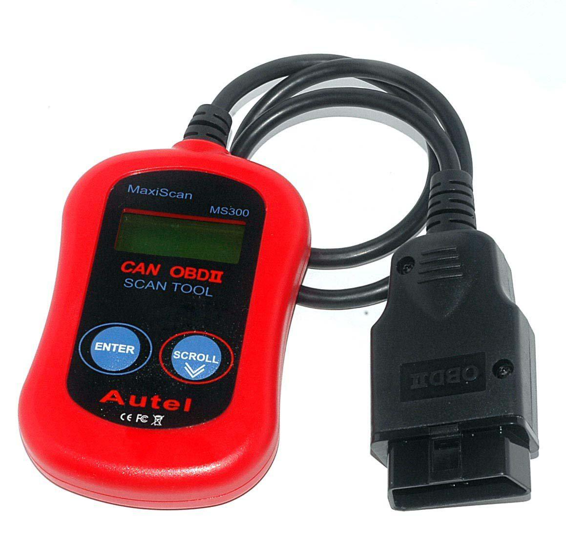 Original Autel MaxiScan MS300 CAN OBDII Scan Tool CAN OBD2 Code Reader All OBD II Protocols Supports