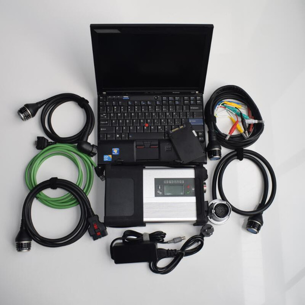 star diagnosis compact 5 for mb sd c5 with ssd super speed with x201t laptop i7 4g ready to use