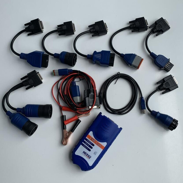 new arrival nexiq diagnostic tools NEXIQ USB-Link 125032 for trucks with all cables heavy truck diagnose