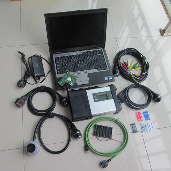 for mb star system c5 with hdd 2019 with d630 laptop full set for mb car and truck diagnostic