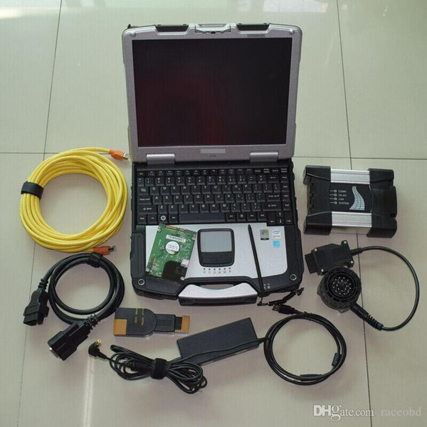 Best for bmw diagnostic system laptop toughbook cf30 for bmw icom next with hdd 500gb ista expert mode ready to use