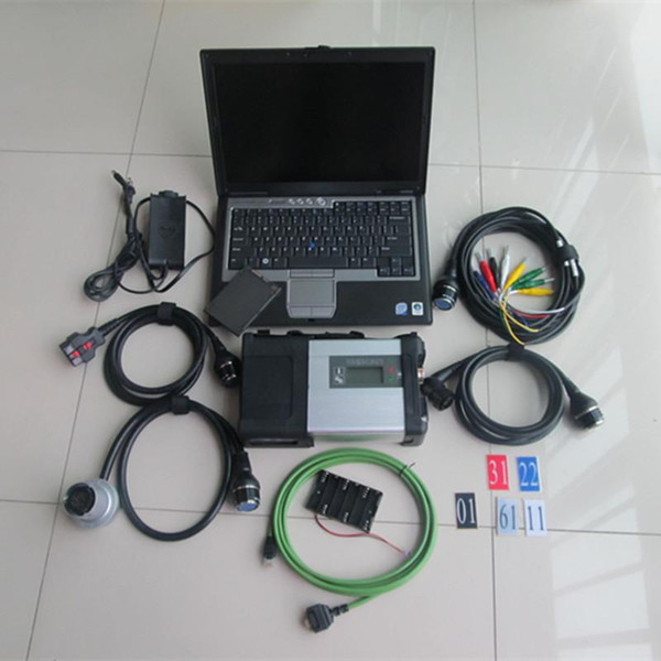 for mb star compact c5 with newest ssd with d630 laptop newest version of c4 diagnostic scanner ready to use