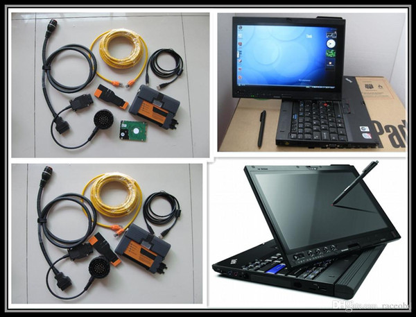 for bmw diagnostic tool for bmw icom a2 b c with 500gb hdd isis isid expert mode with laptop x200t touch screen