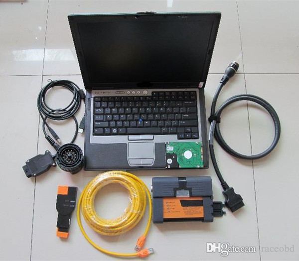 for bmw diagnostic scanners newest for bmw icom a2 b c with hdd 500gb +dell d630 laptop (4g) ready to work