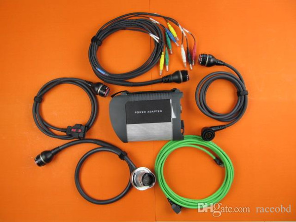 best quality with wifi mb star c4 car and truck diagnostic tool without hdd dhl free shipping