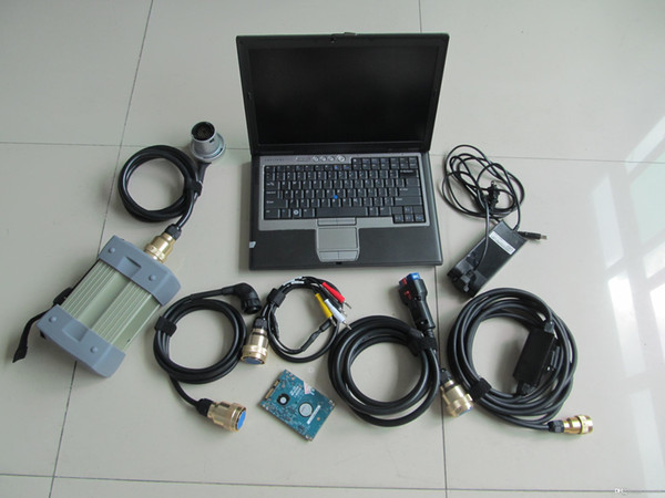 mb star diagnostic c3 pro with hdd newest with d630 laptop ready to use all cables full set