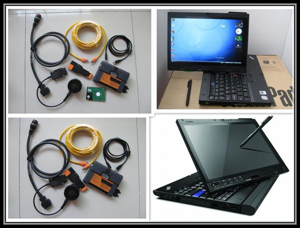 for bmw diagnostic tool icom a2 b c with ista 500gb hdd with laptop x200t toughbook