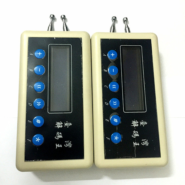 PWcar 1pc 315mhz 433mhz garage car remote key scanner 315mhz remote control detector + 433mhz remote code decoder DHL Free