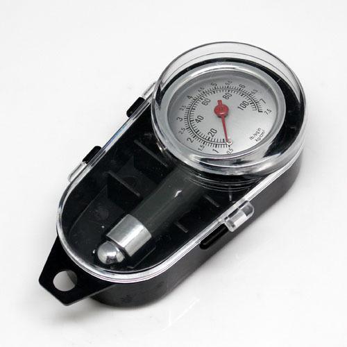 High precision tire pressure gauge measurement of tire pressure monitoring instrument can be air metal car tire pressure gauge car use