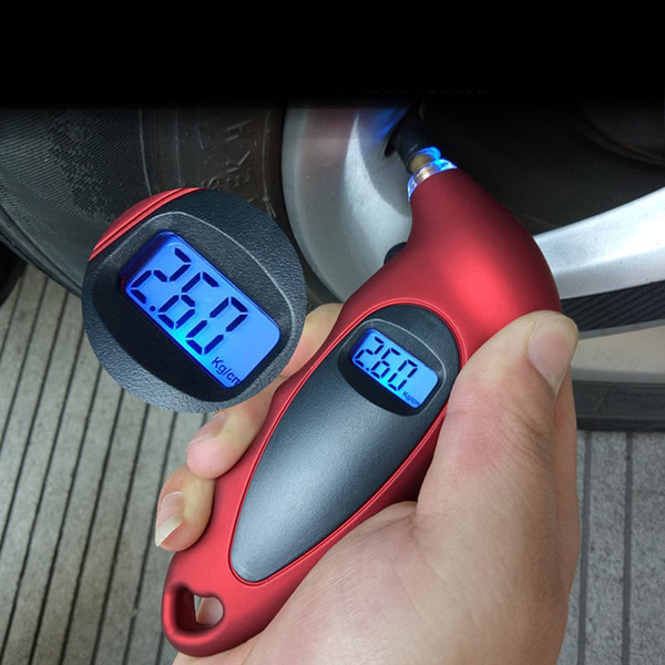 2019 hot sale NEW Digital LCD Car Tire Tyre Air Pressure Gauge Meter Manometer Barometers Tester Tool For Auto Car Motorcycle