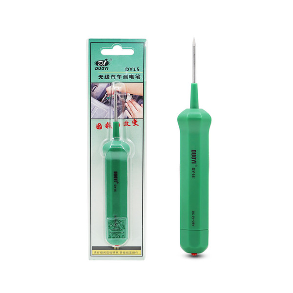 2019Car Tester Pencil DY10 DY15 Auto Car Truck Motorcycle Circuit Voltag Test Pen DC 6V-12V-24V DUOYI Circuit Tester