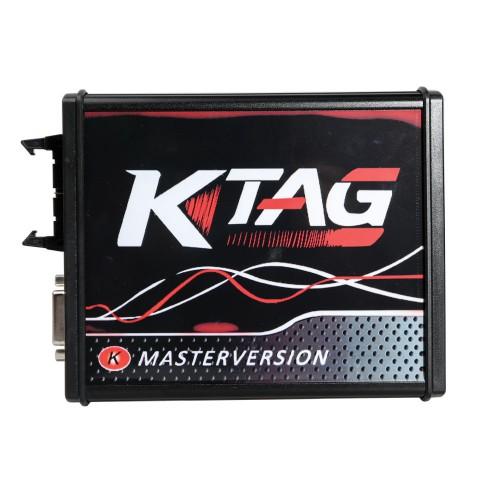 KTAG 7.020 ECU Progrmmer 4LED Red PCB Ksuite V2.25 /V2.23 No Token Limited Support Full Protocols