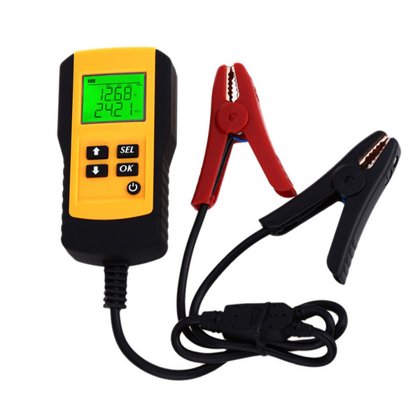 12V LCD Digital Car Battery Analyzer AE300 Vehicle Battery Voltage ohm Tester