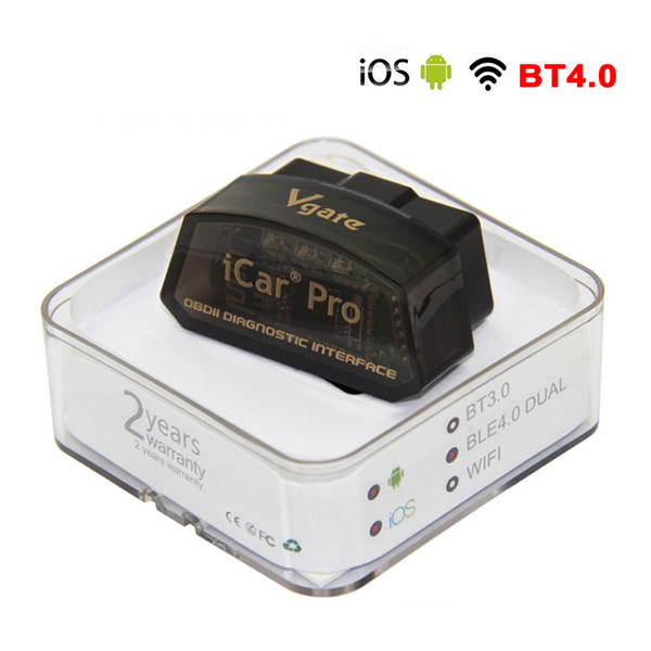 Vgate iCar Pro Bluetooth 4.0 OBD2 Scanner for IOS Android OBD II Diagnostic Interface