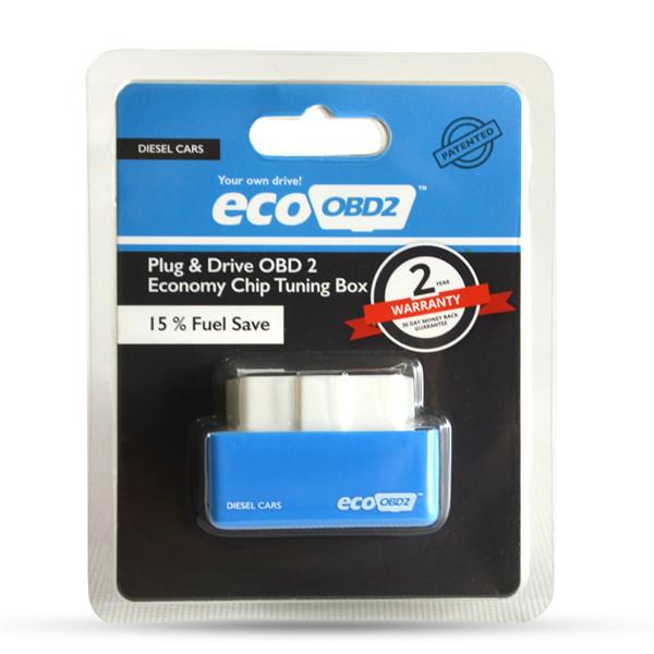 EcoOBD2 Diesel Car Chip Tuning Box Plug and Drive OBD2 Lower Fuel and Lower Emission