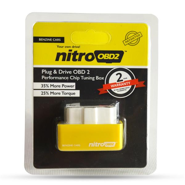 NitroOBD2 Benzine Car Chip Tuning Box Plug and Drive OBD2 More Power / More Torque